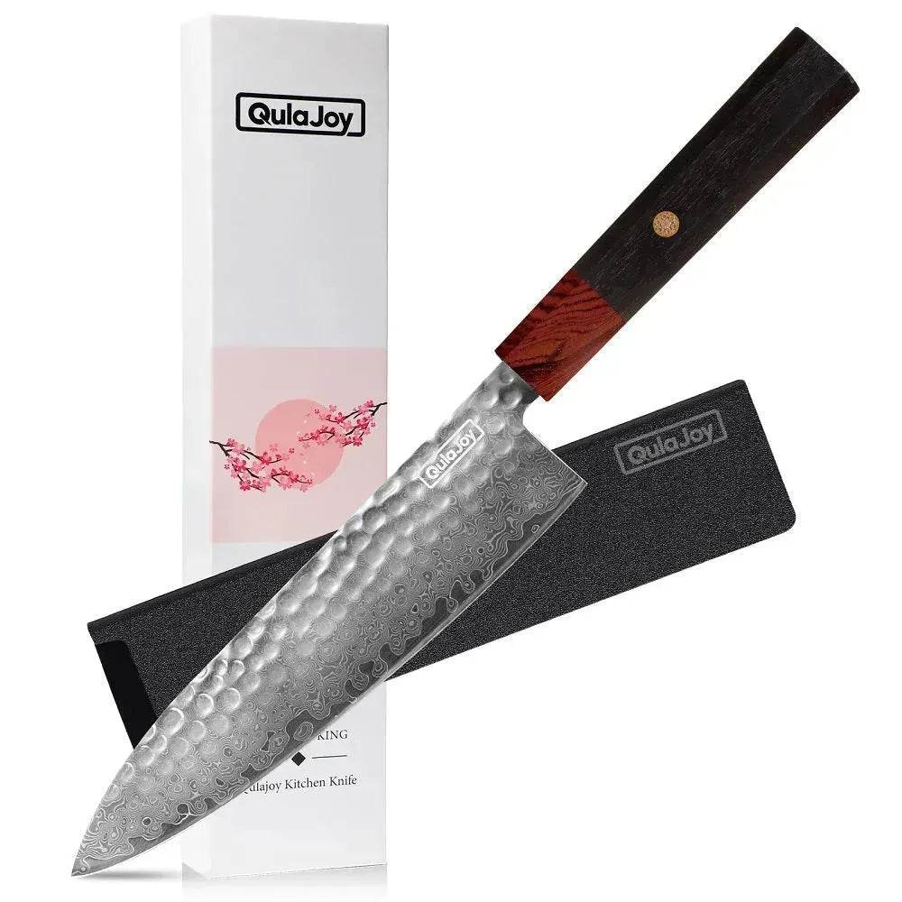 Hand-Hammered Sharp Japanese Professional Chef Knives - Velora
