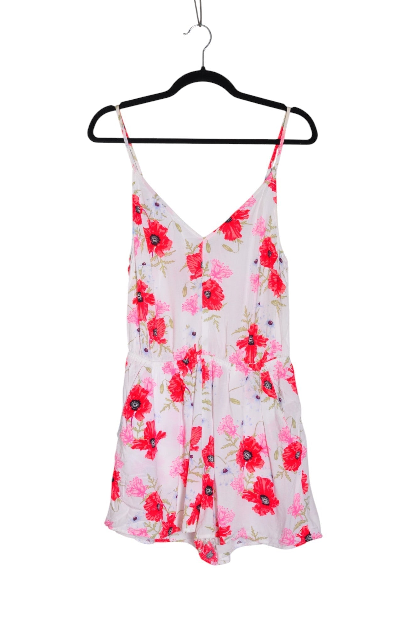 H&M Women Rompers Regular fit in Red - 10 - Velora