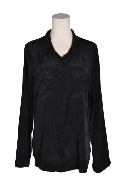 REITMANS Women Button Down Tops Regular fit in Black - XL - Velora