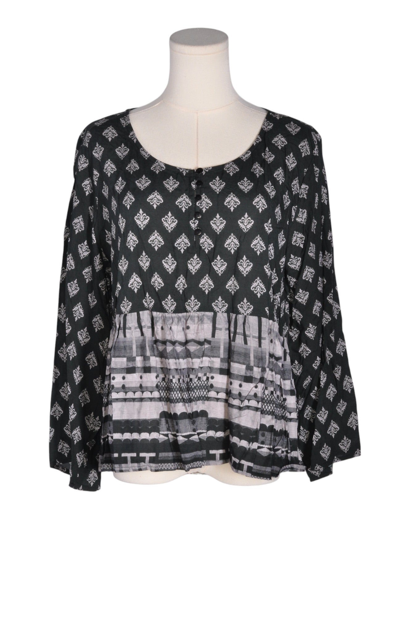 MAHILA Women Blouses Regular fit in Black - S, L - Velora