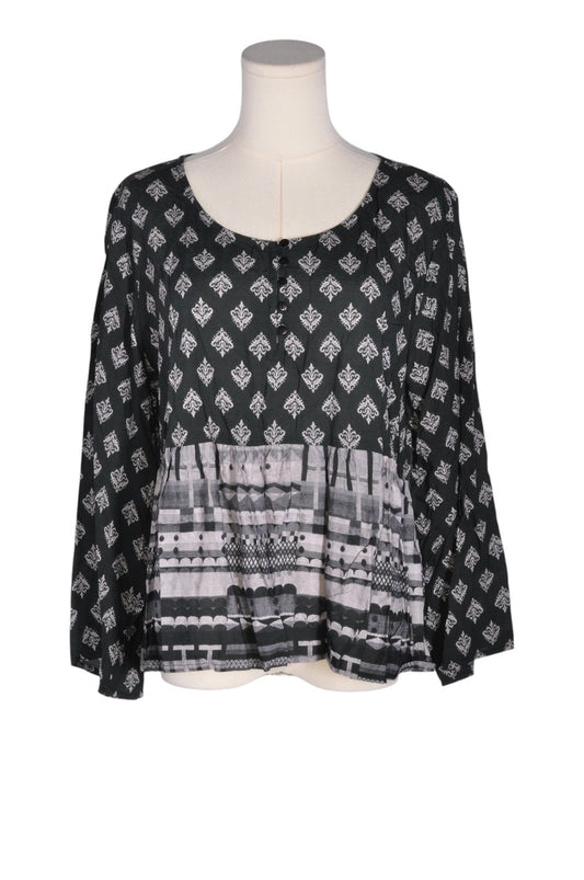 MAHILA Women Blouses Regular fit in Black - S, L - Velora