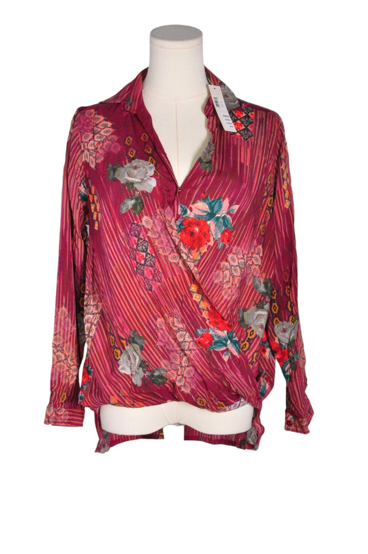 MAHILA Women Blouses Regular fit in Red - XS, S, M - Velora