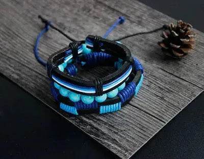 3pcs Punk Retro Bracelet - Velora