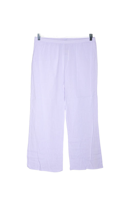 SUN MODA Women Palazzo Pants Regular fit in White - L, XL - Velora