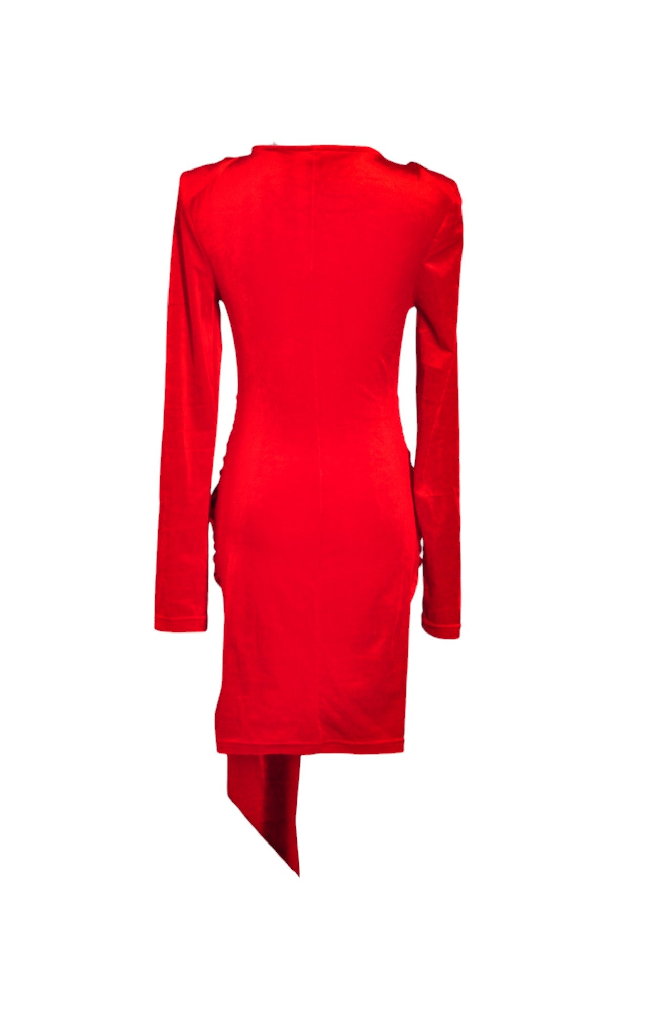 SHEIN Women Wrap Dresses Regular fit in Red - M - Velora