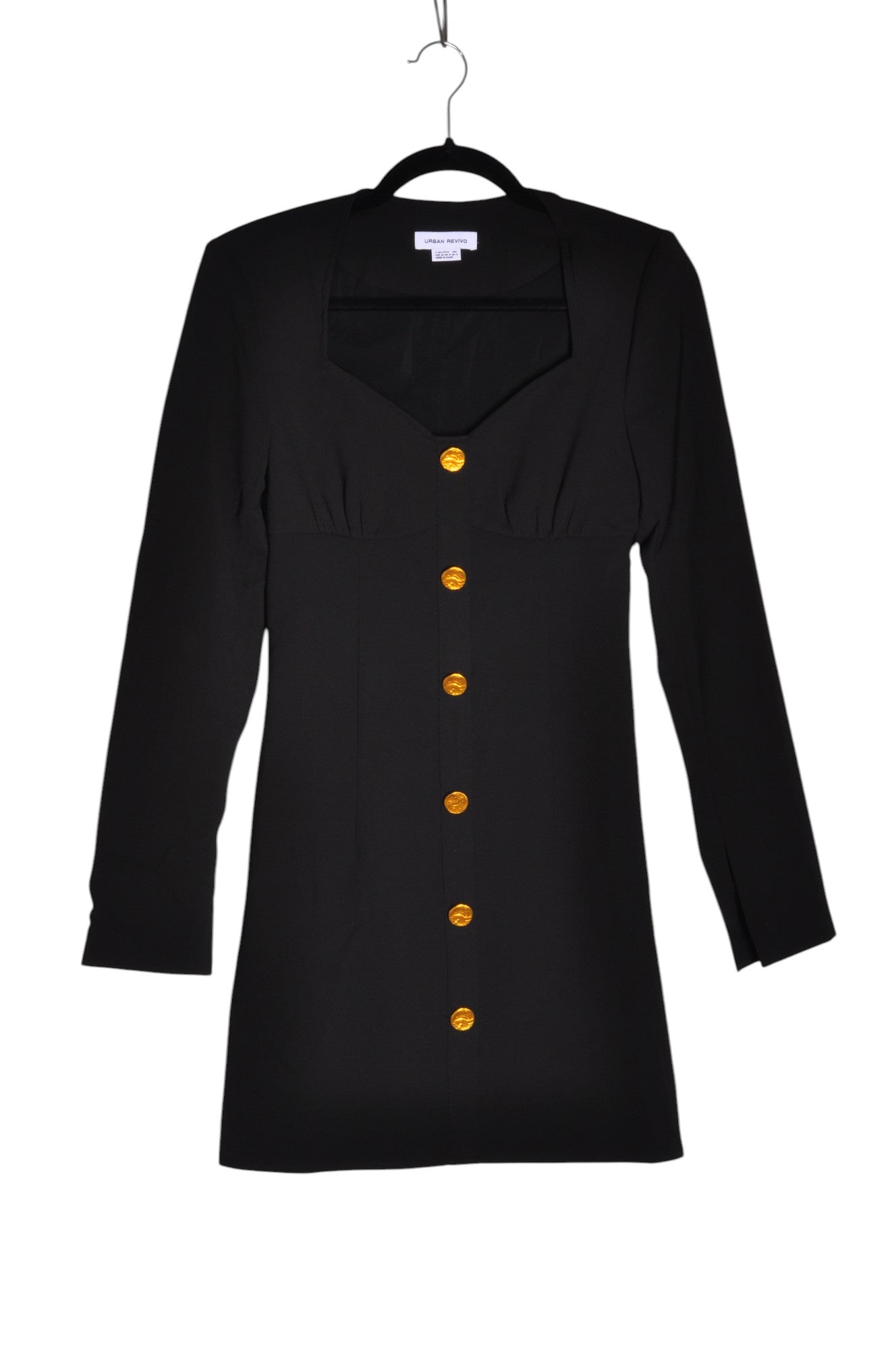 URBAN REVIVO Women Mini Dresses Regular fit in Black - 4 - Velora
