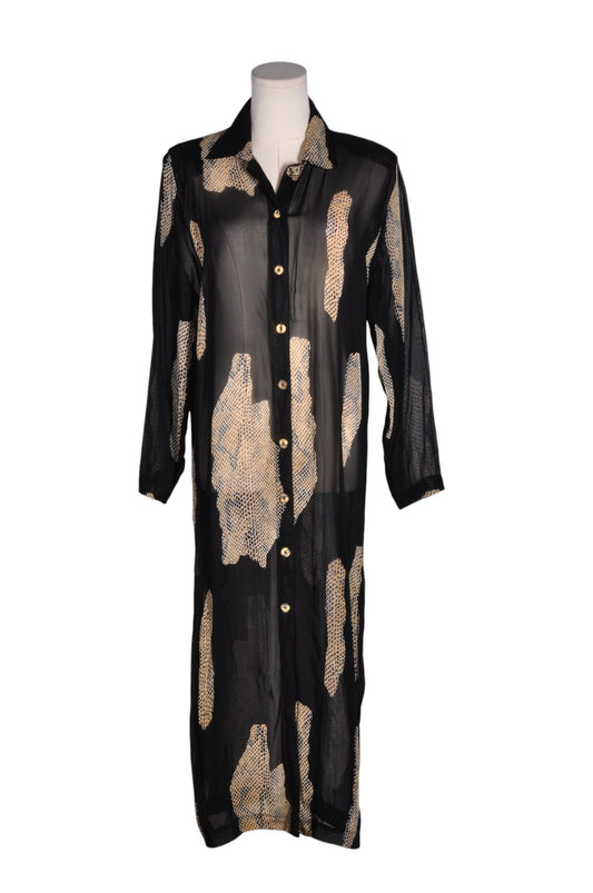 SEASUNS Women Shirt Dresses Regular fit in Black - S - Velora