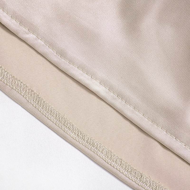 One-shoulder Sleeveless Mini Dress Sexy Slim Backless Skirt Party Wedding Dresses Womens Clothing - Velora