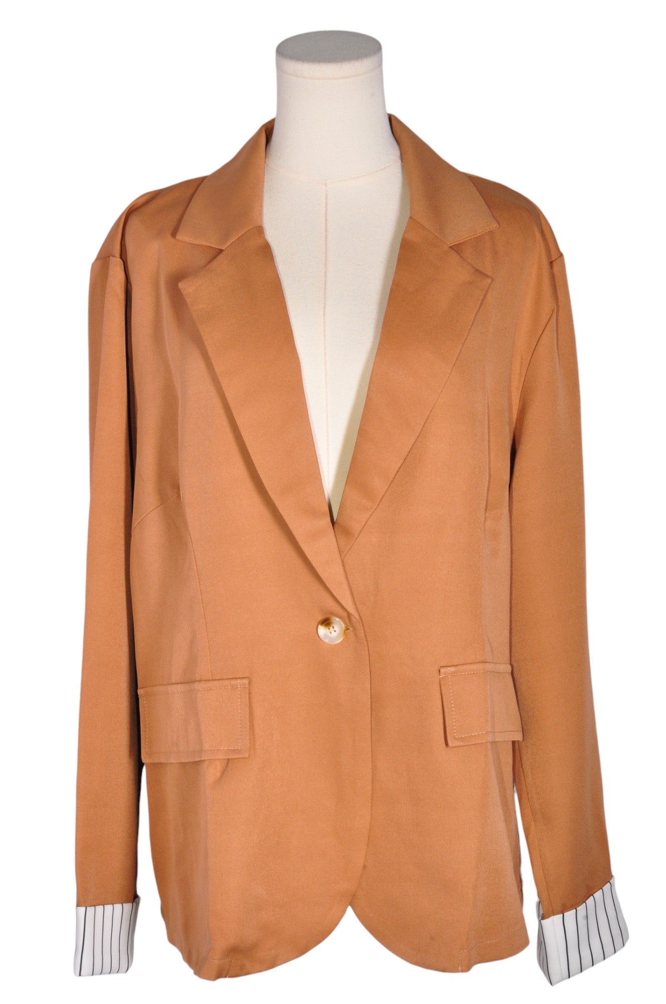 UNBRANDED Blazers Regular fit in Brown - S - Velora