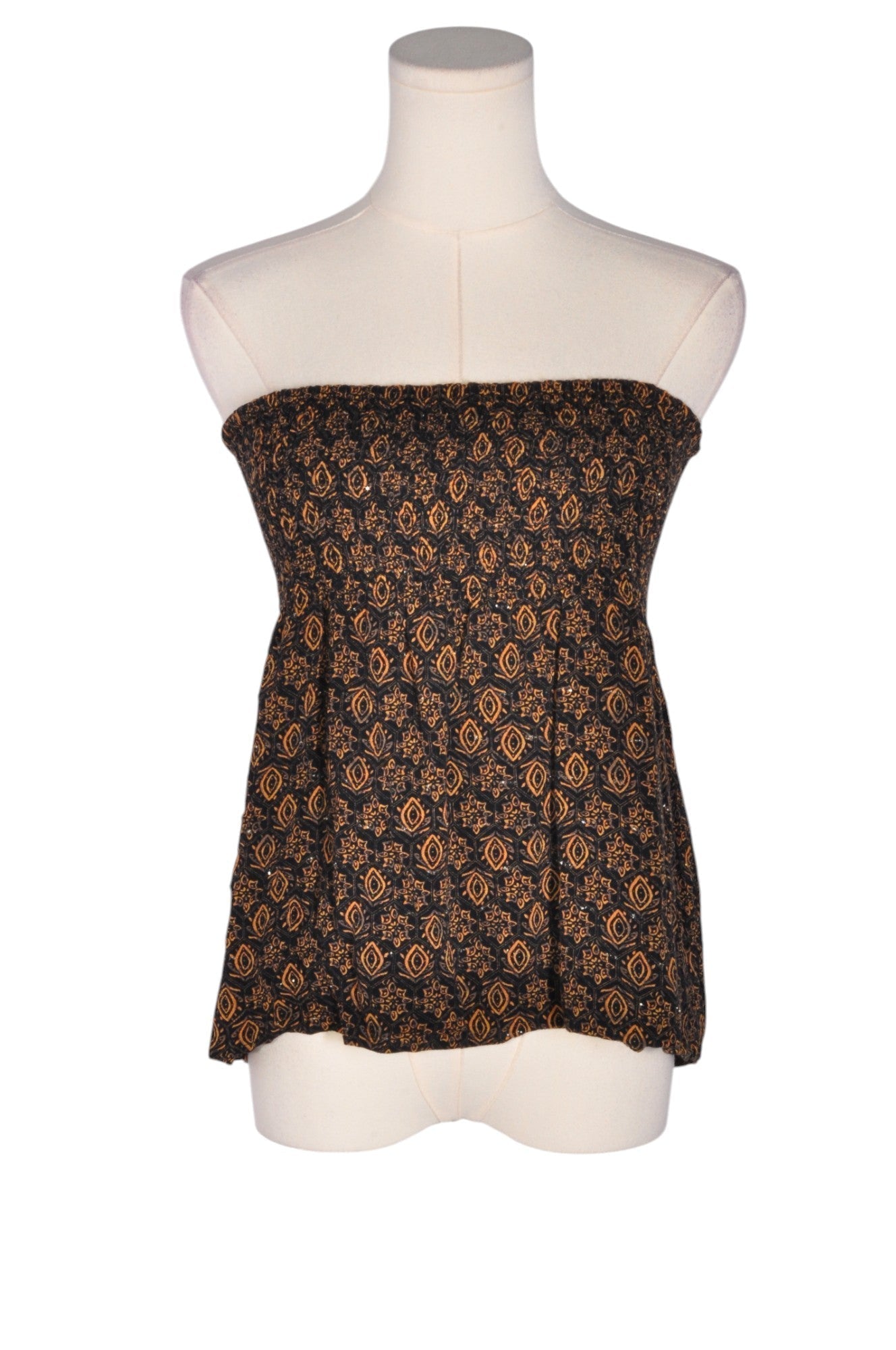 FABRIKA Women Strapless Tops Regular fit in Brown - 38 - Velora