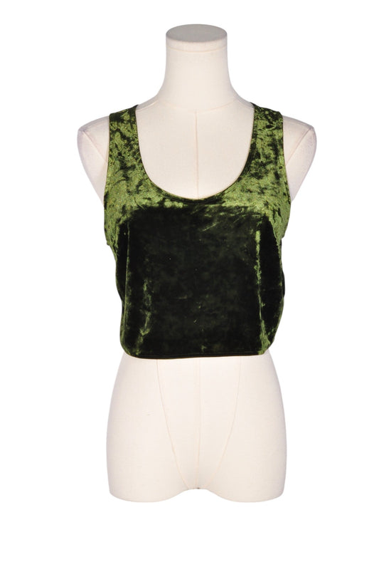 BAND OF GYPSIES Women Crop Tops Regular fit in Green - S - Velora