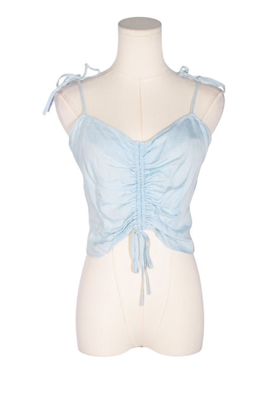 GUESS Women Crop Tops Regular fit in Blue - S - Velora