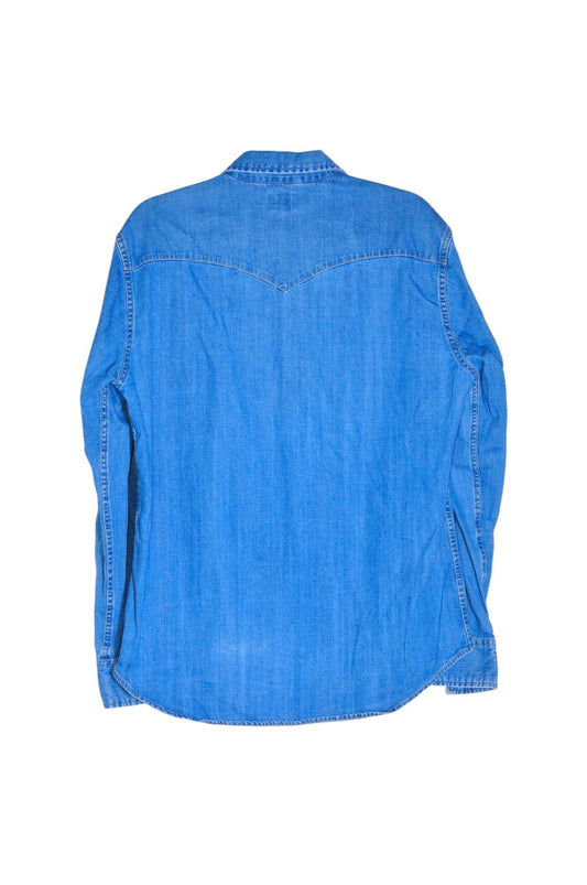LEVI'S Men Denim Tops Regular fit in Blue - L - Velora