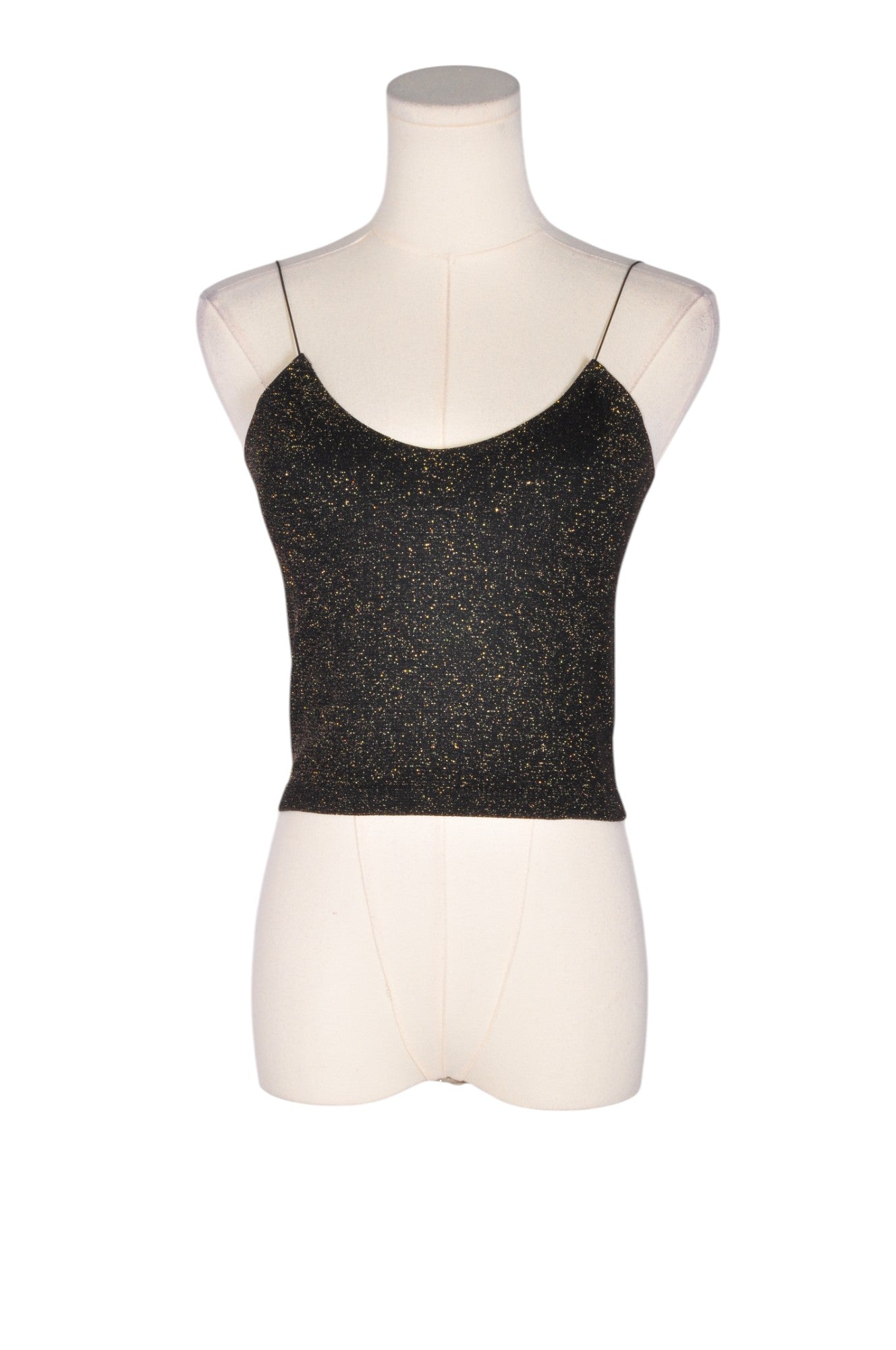 DYNAMITE Women Crop Tops Regular fit in Black - M - Velora