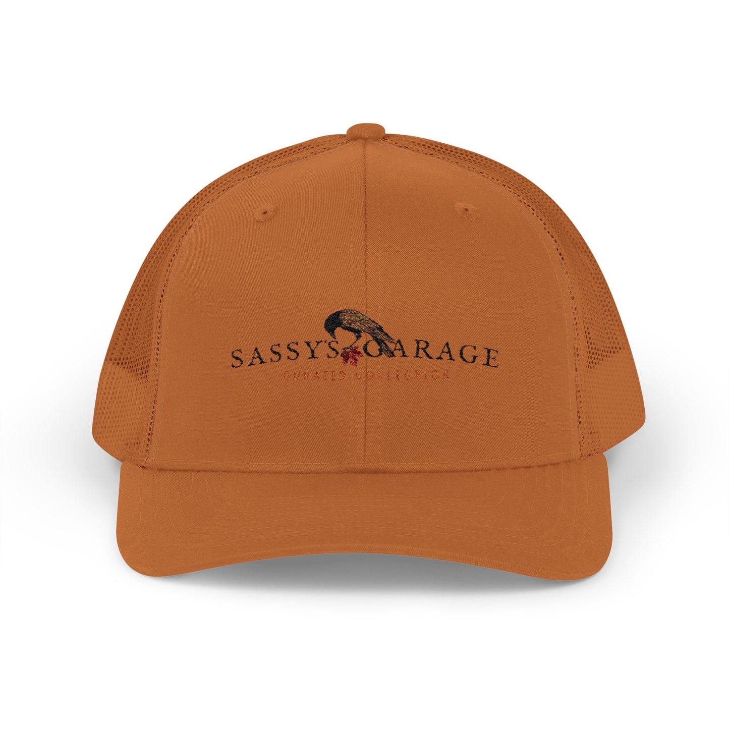 Sassy's Garage Snapback Trucker Cap | Casual Style Hat for Everyday Wear, Outdoor Adventures, Fun Fashion Statement - Velora