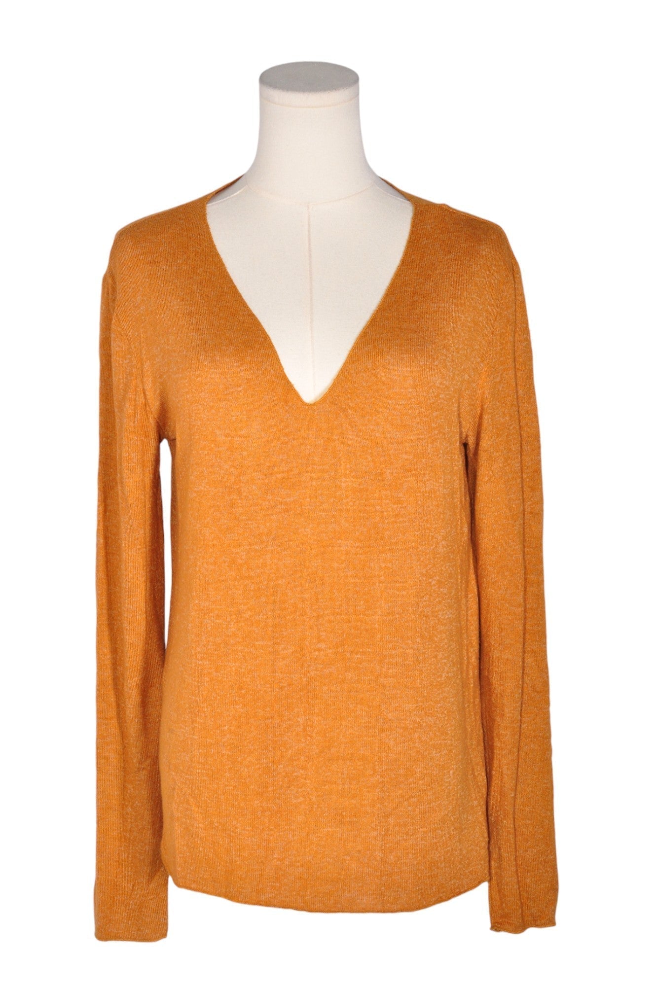 ZARA Women Knit Tops Regular fit in Brown - M - Velora