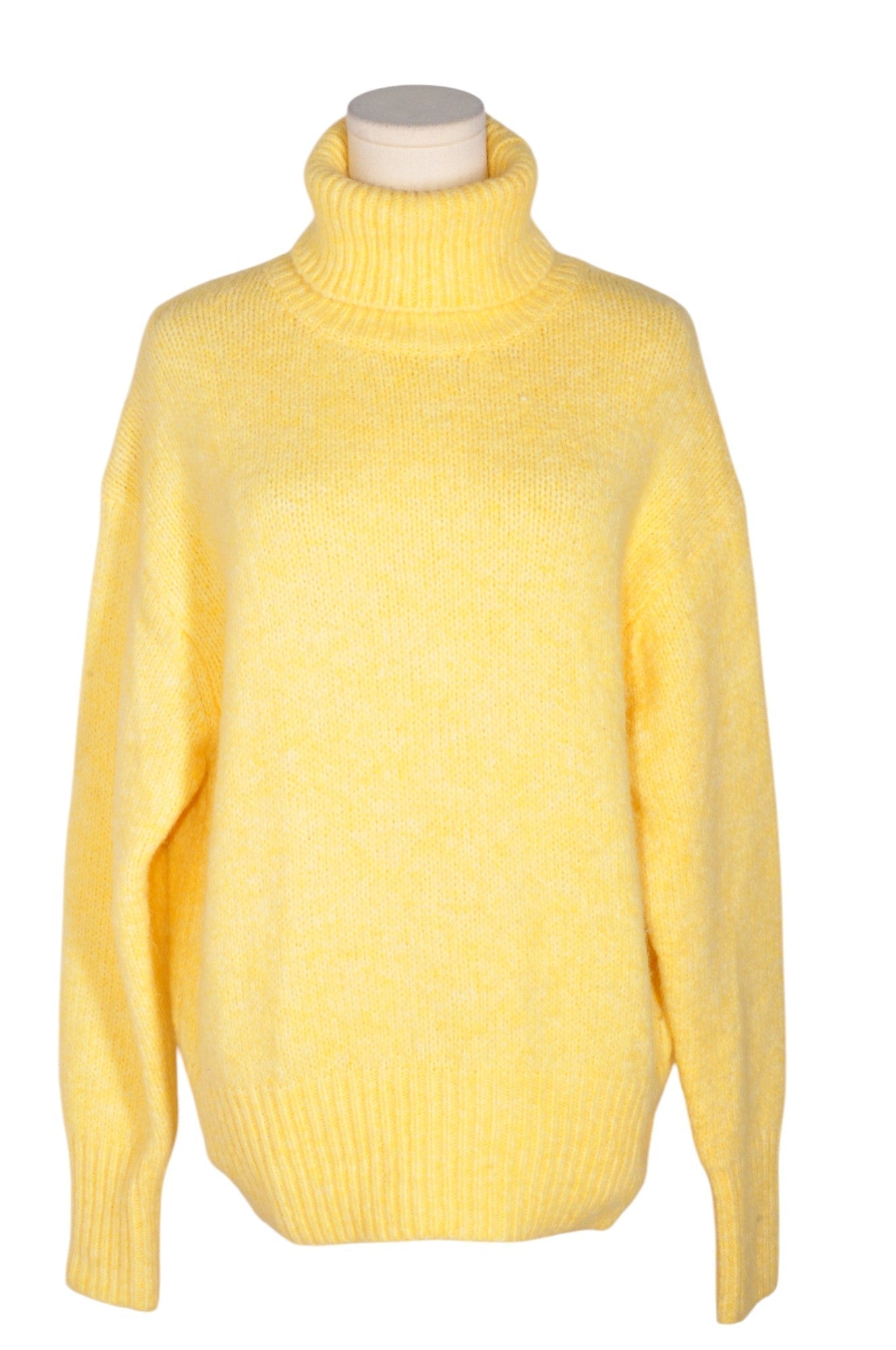 ZARA Women Turtleneck Tops Regular fit in Yellow - S - Velora
