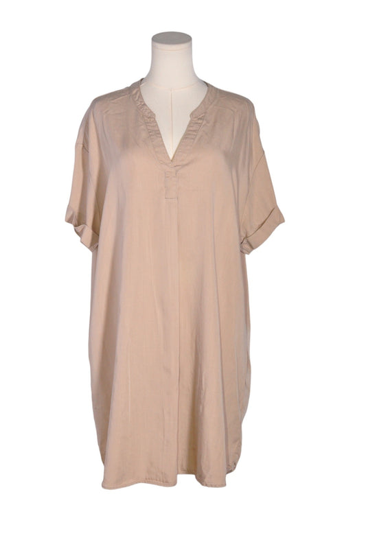 HILARY BRADLEY Women Shirt Dresses Regular fit in Beige - XXL - Velora