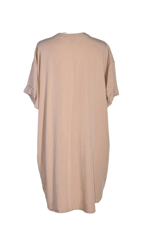 HILARY BRADLEY Women Shirt Dresses Regular fit in Beige - XXL - Velora