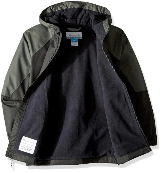 Columbia Boys Fleece Lined Endless Explorer Waterproof WinterJacket, Small Youth - Velora
