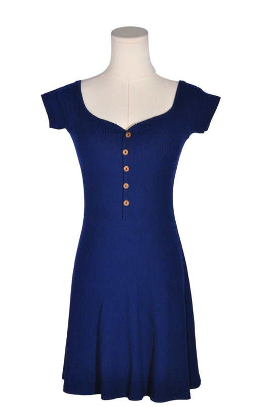 URBAN HERITAGE Women Fit & Flare Dresses Regular fit in Blue - S - Velora