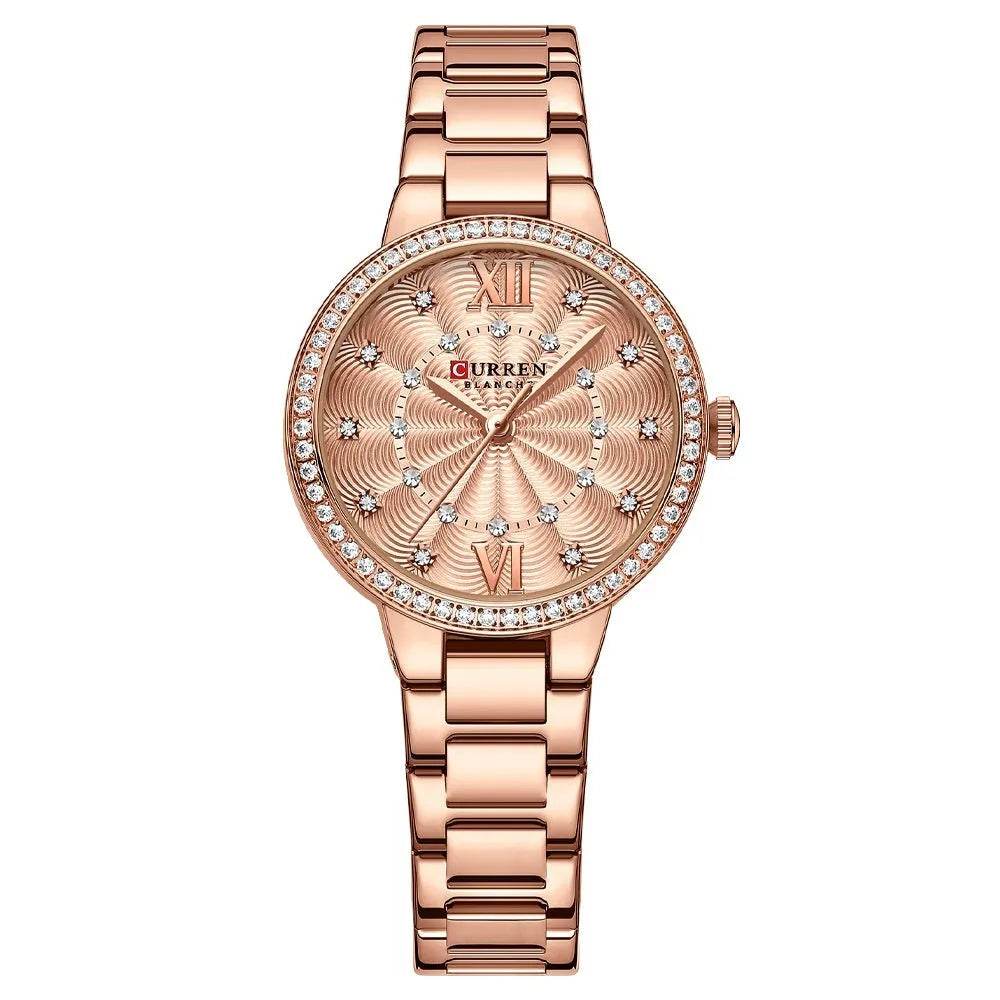 Fashion Casual Steel Strap Women's Watch - Velora