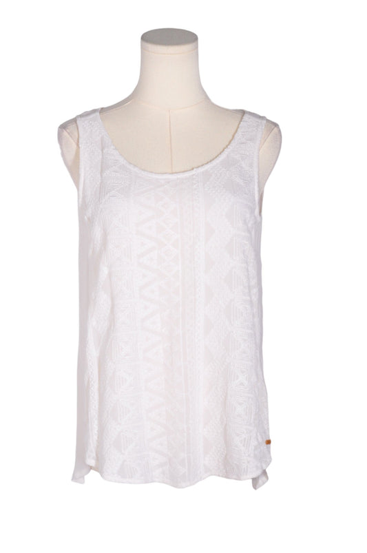 ROOTS Women Tank Tops Regular fit in White - M - Velora