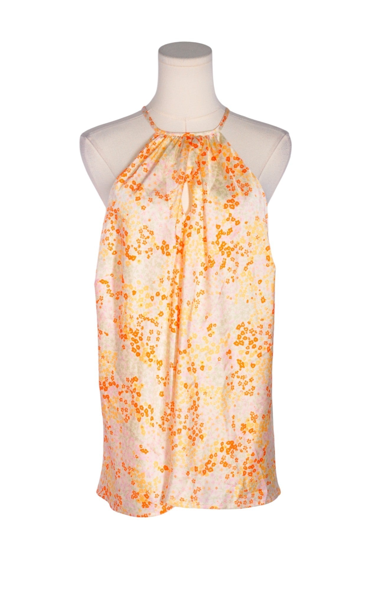 ADDITION ELLE Women Halter Tops Regular fit in Orange - 1X - Velora