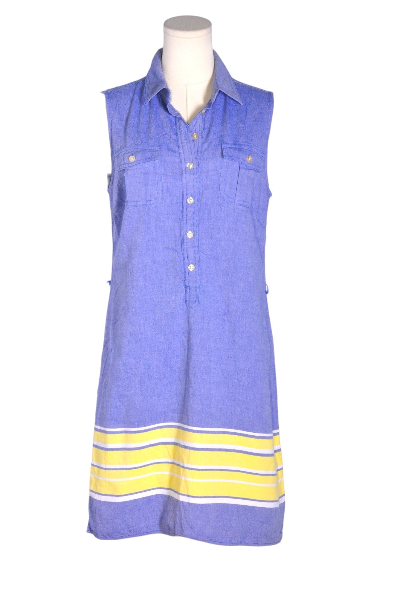 VINEYARD VINES Women Shirt Dresses Regular fit in Blue - 6 - Velora