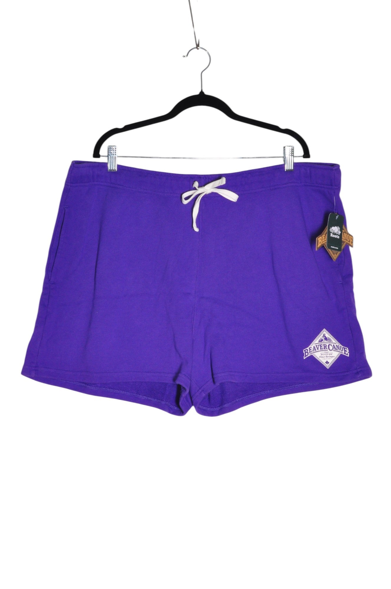 ROOTS Women Classic Shorts Regular fit in Purple - XXL - Velora