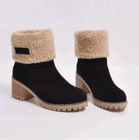 Miss Winter Women Snow Fleece Lined Boots Warm Boots - Velora