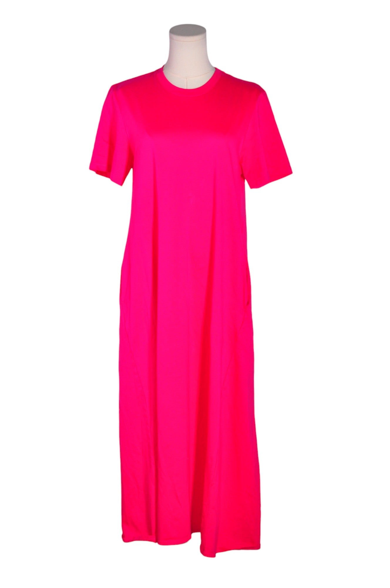UNIQLO Women Maxi Dresses Regular fit in Pink - M - Velora