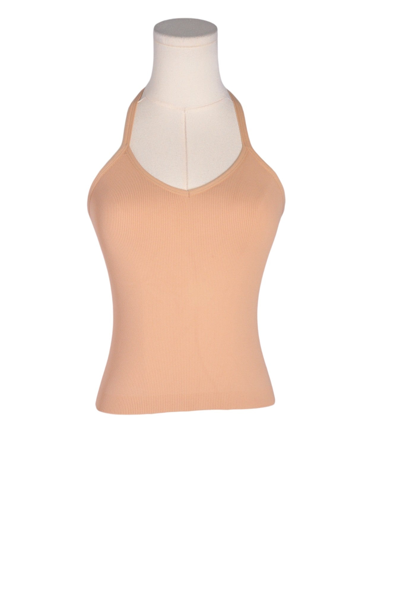 ARUKI Women Halter Tops Regular fit in Beige - S - Velora