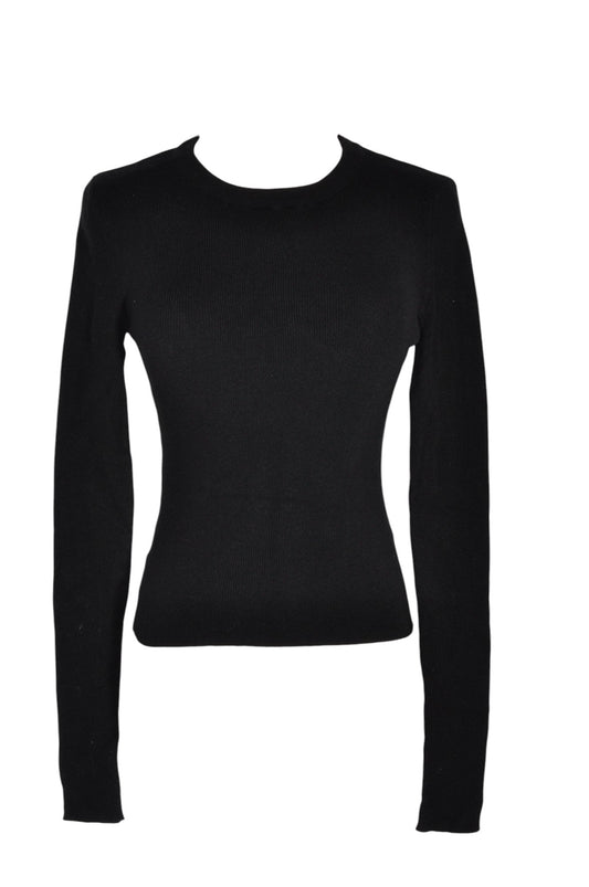SHEIN Women Blouses Regular fit in Black - S - Velora