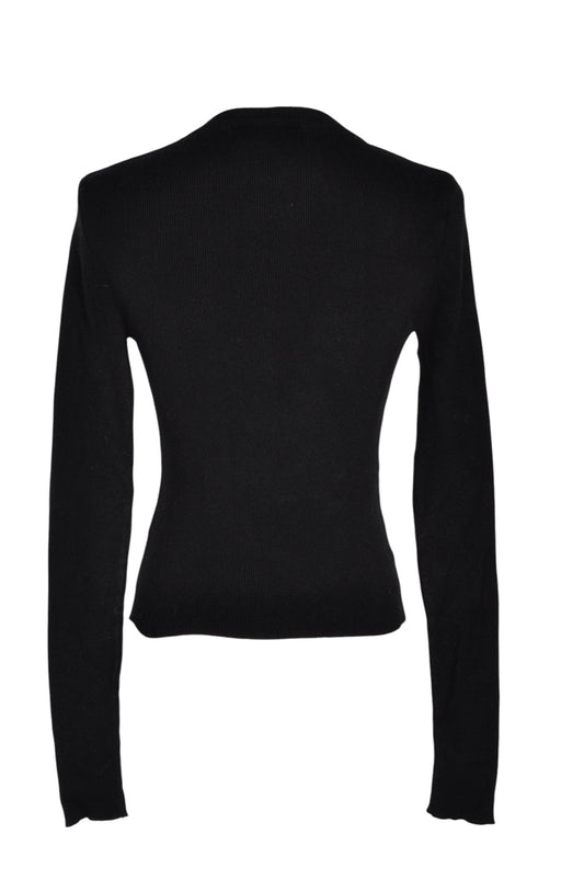 SHEIN Women Blouses Regular fit in Black - S - Velora