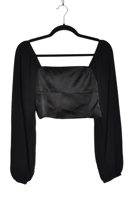 DYNAMITE Women Crop Tops Regular fit in Black - XXS - Velora