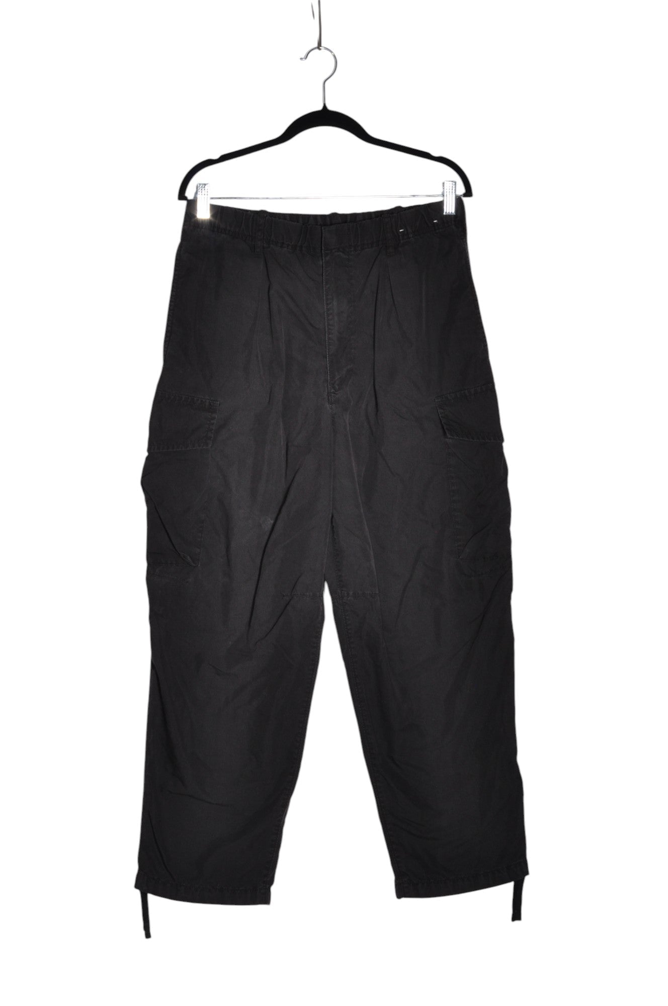 UNBRANDED Women Cargo Pants Regular fit in Black - S - Velora