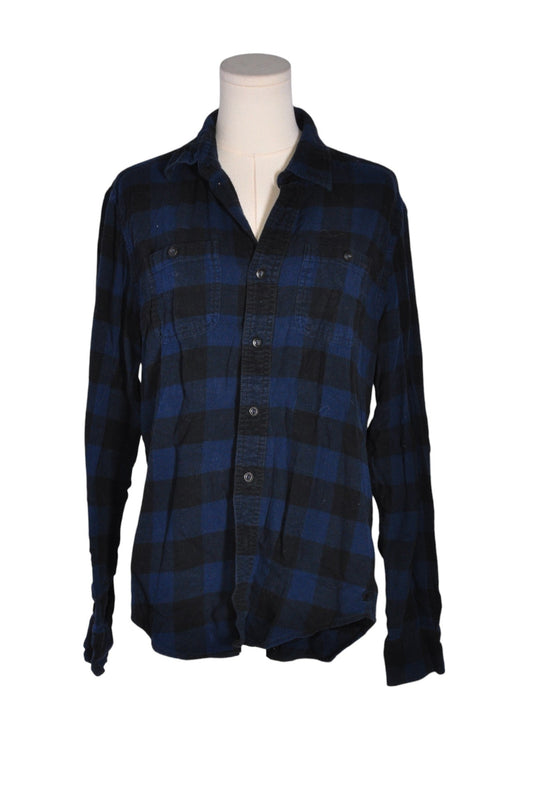 HERITAGE Women Button Down Tops Regular fit in Blue - M - Velora