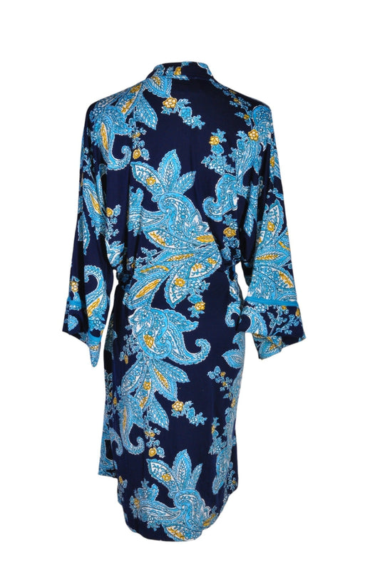 LINEA DONATELLA Women Lingerie Robe Regular fit in Blue - M - Velora