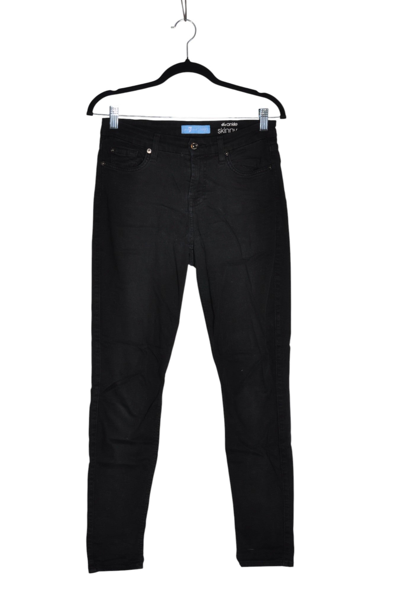 7 FOR ALL MANKIND Women Skinny Jeans Regular fit in Black - M - Velora
