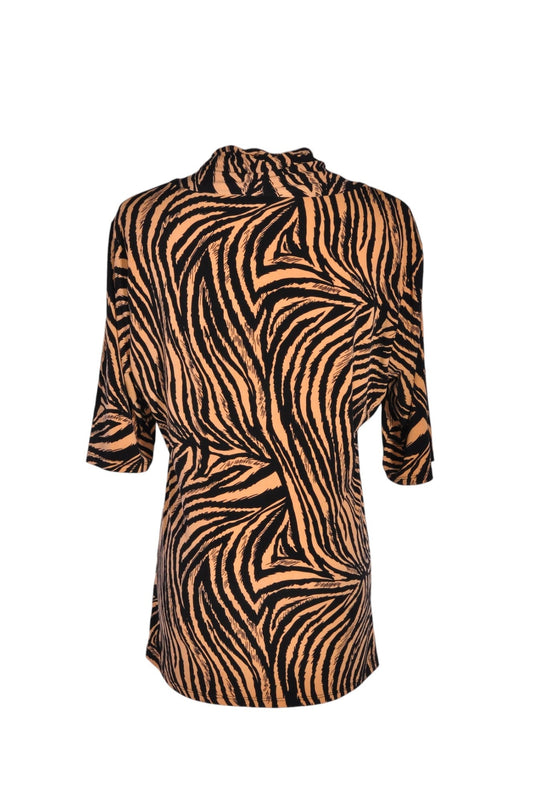 UNBRANDED Women Blouses Regular fit in Brown - L - Velora