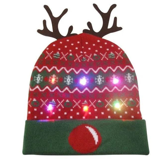LED Light Christmas  Beanies
