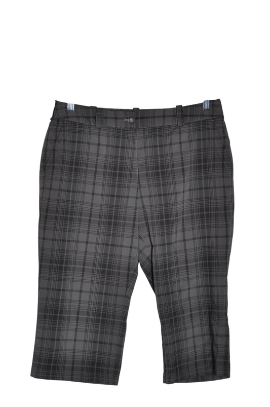 NIKE Women Capri Pants Regular fit in Gray - 12 - Velora