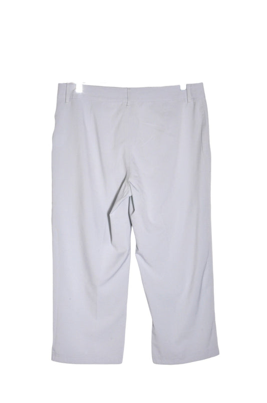 JOE FRESH Women Capri Pants Regular fit in Gray - 10 - Velora