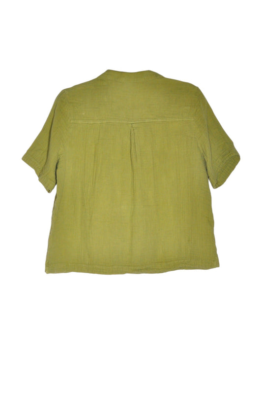 OLD NAVY Women Button Down Tops Regular fit in Green - S Koop