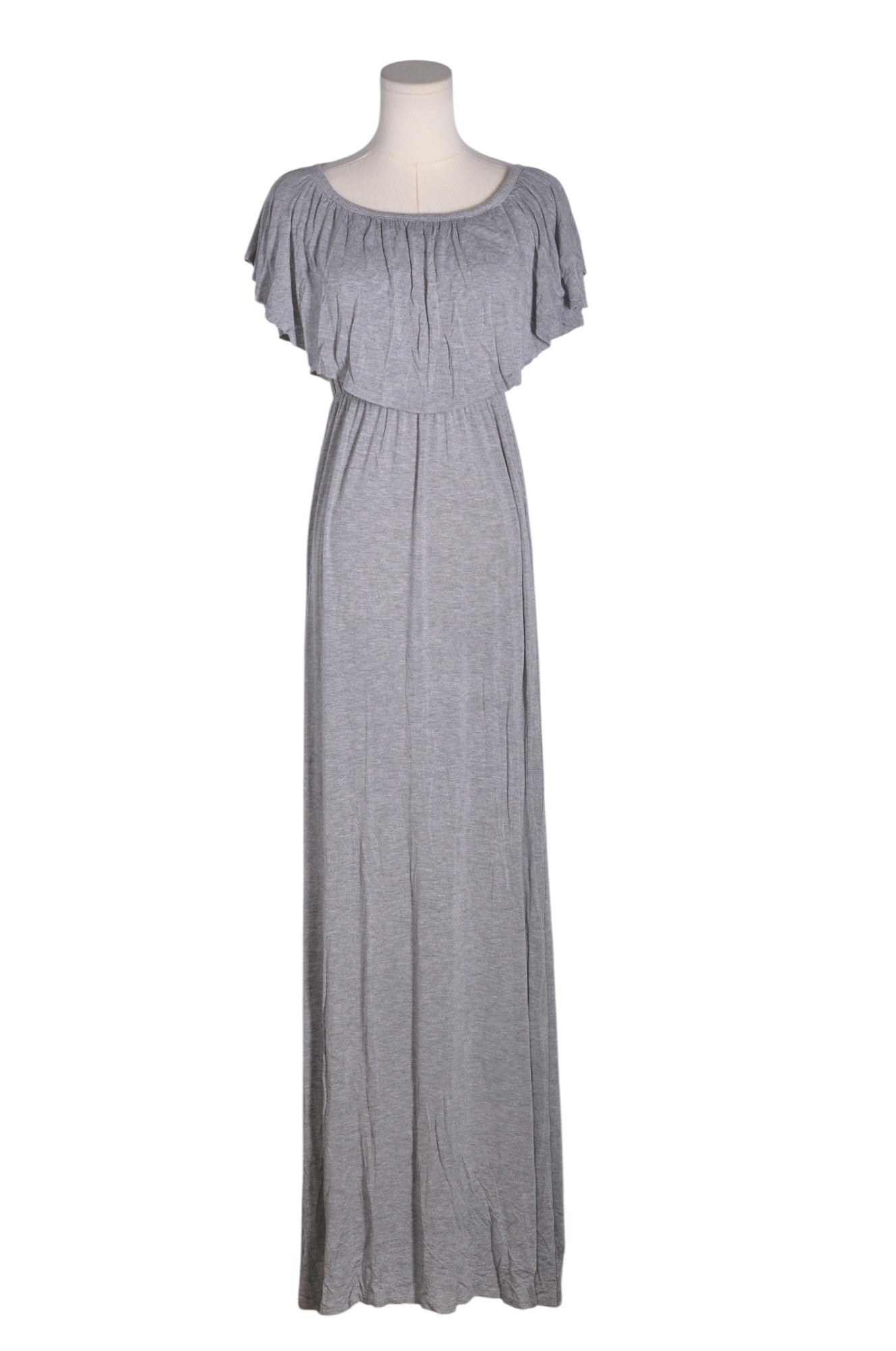 PINK BLUSH Women Maxi Dresses Regular fit in Gray - M - Velora