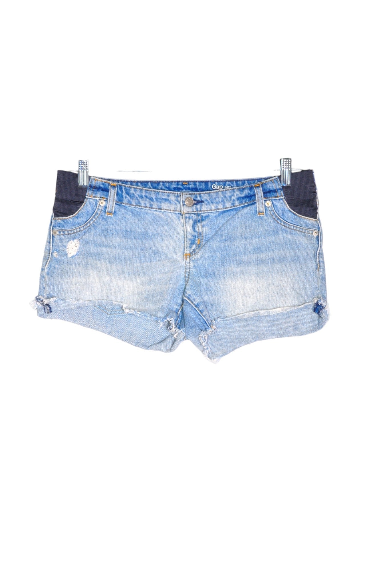 GAP Women Denim Shorts Regular fit in Blue - 28 - Velora