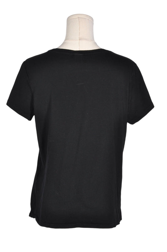 H&M Women T-Shirts Regular fit in Black - M - Velora
