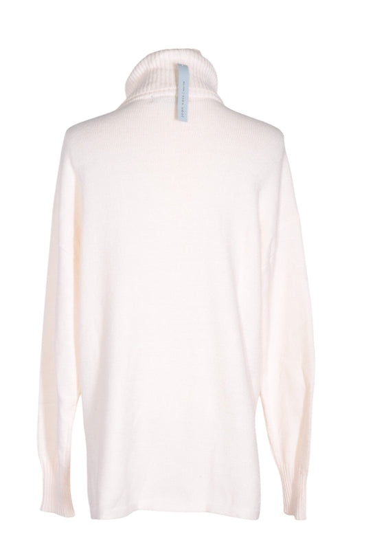 JOAN VASS Women Turtleneck Tops Regular fit in White - L - Velora
