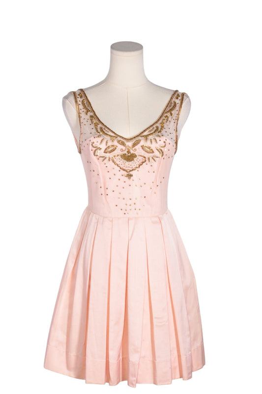 UNBRANDED Women A-Line Dresses Regular fit in Pink - M - Velora